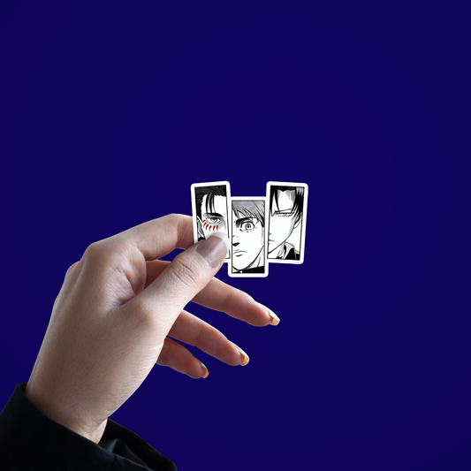 Attack on Titan anime design Sticker