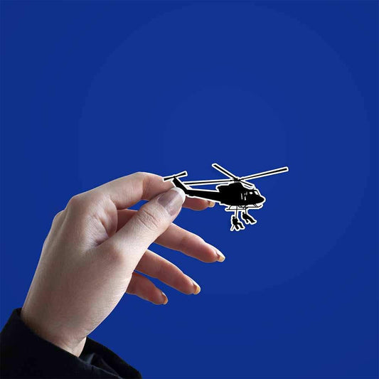 AirForce Helicopter Sticker - sticckiz.com