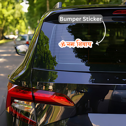 Om Namah Shivay Bumper Sticker