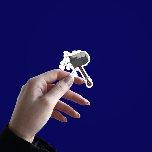 Hammer Sticker