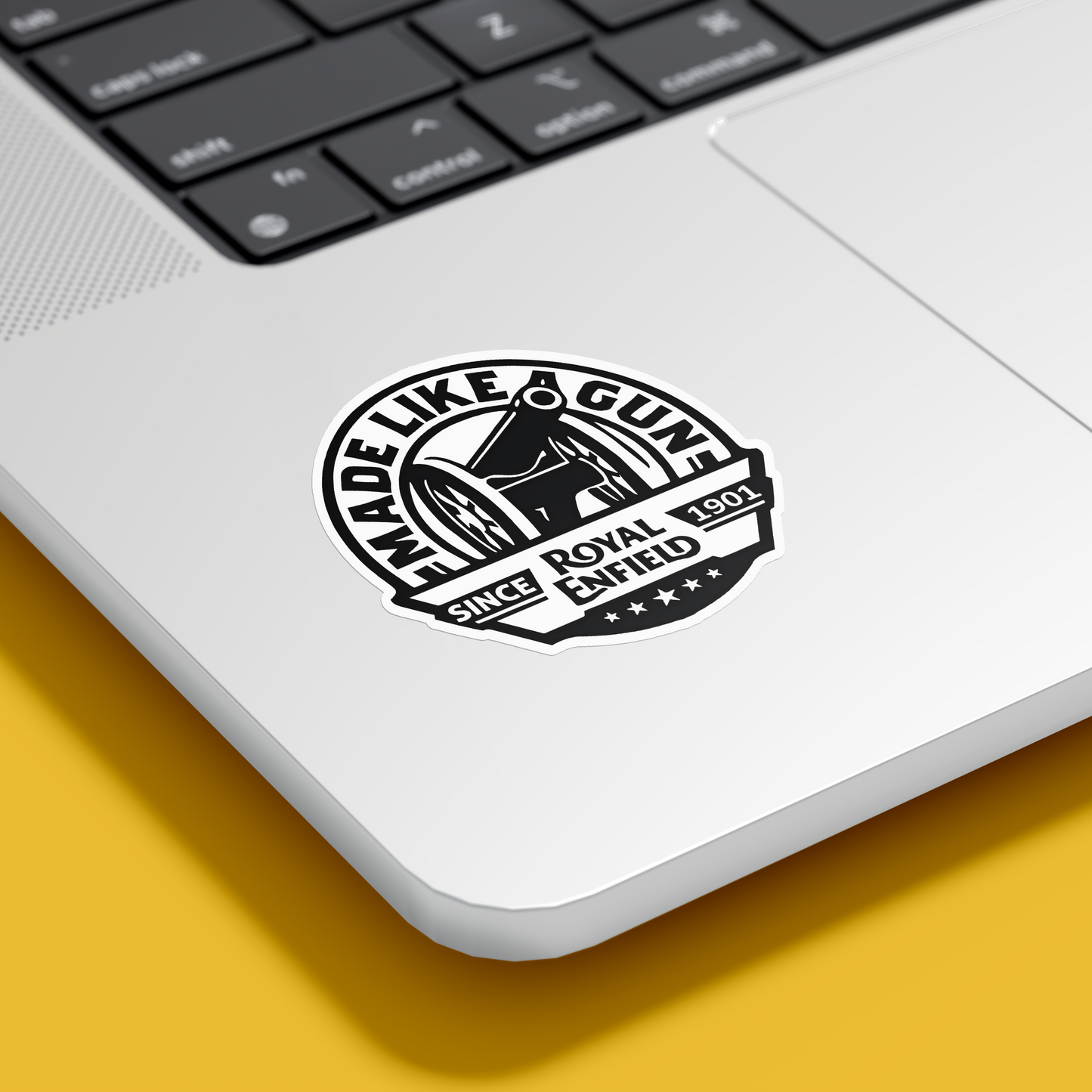 Made like Gun Royal Enfield Sticker