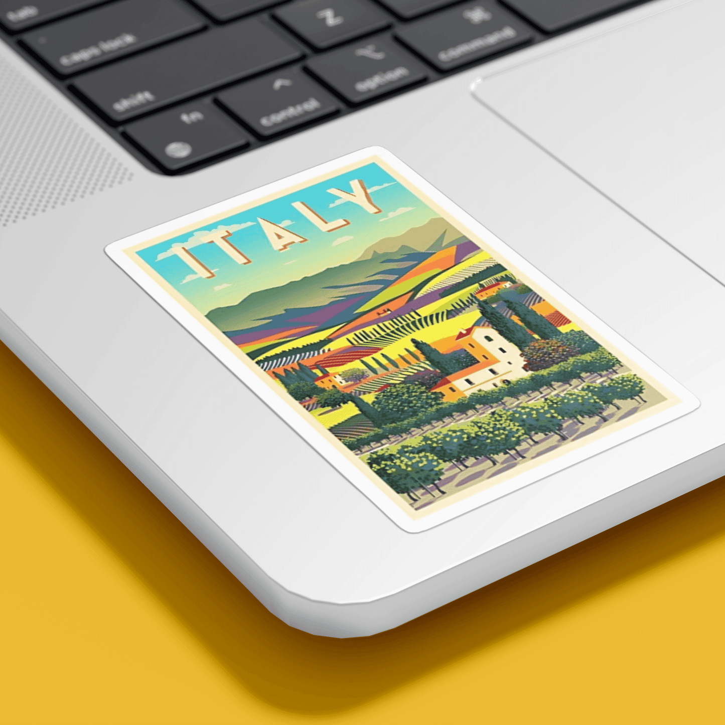 Italy Vintage Travel Sticker - sticckiz.com