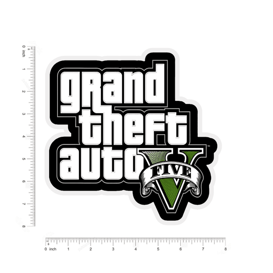 Grand theft Auto V5 bumper Sticker - sticckiz.com