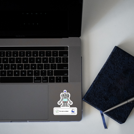 I'm not a Robot Sticker