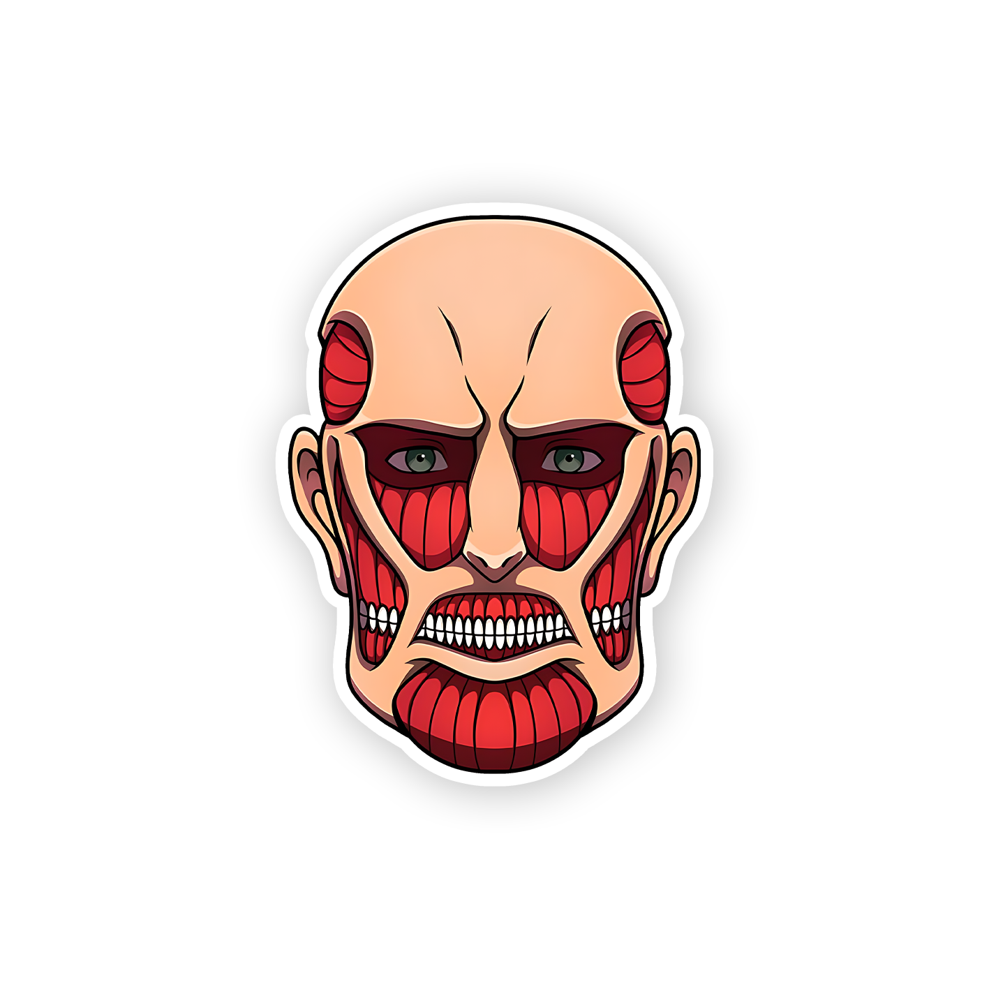 Colossal titan Sticker