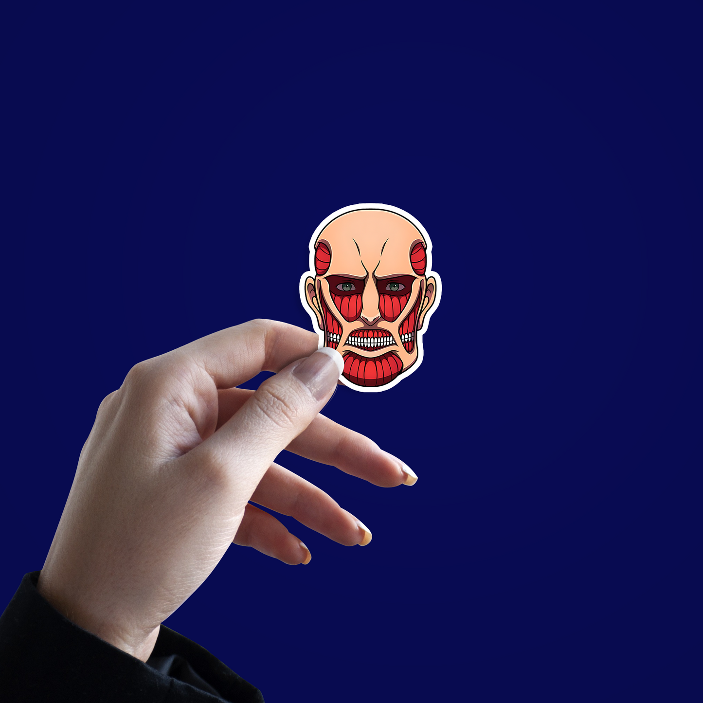 Colossal titan Sticker