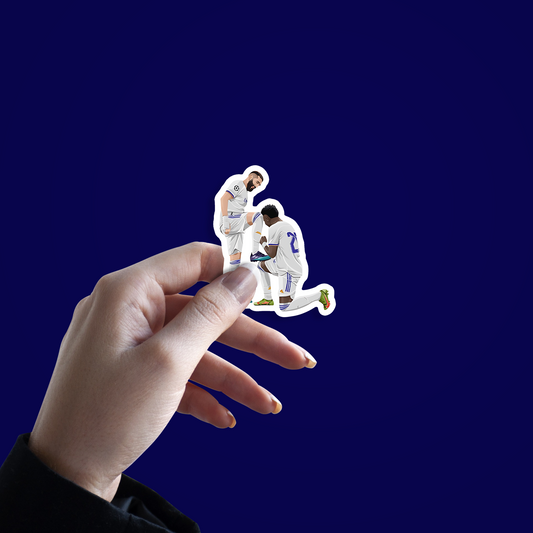Karim Benzema & Vinicius junior Sticker