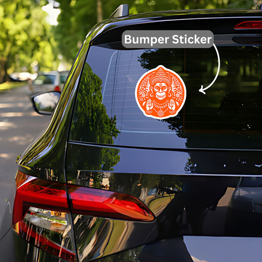 Lord Hanuman ji Bumper Sticker