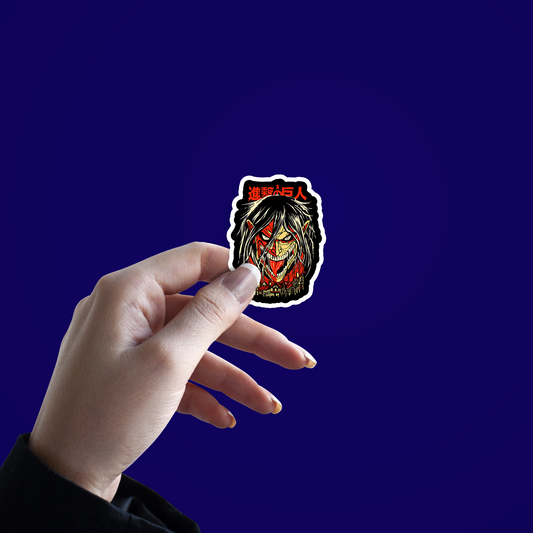 Attack Titan Sticker _ Attack-on-titan