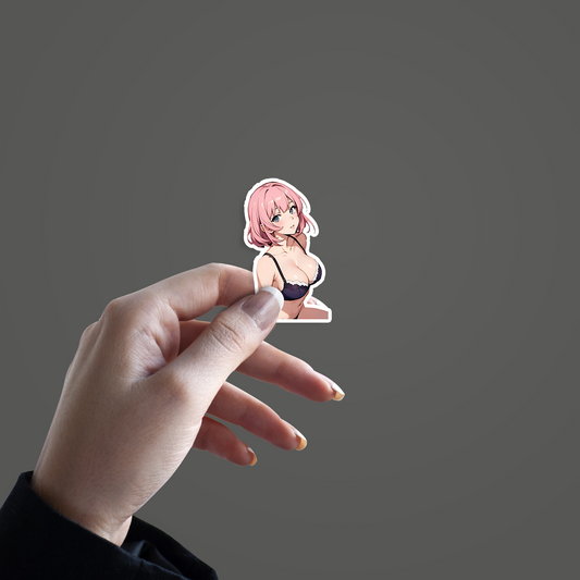 Waifu Character Sticker