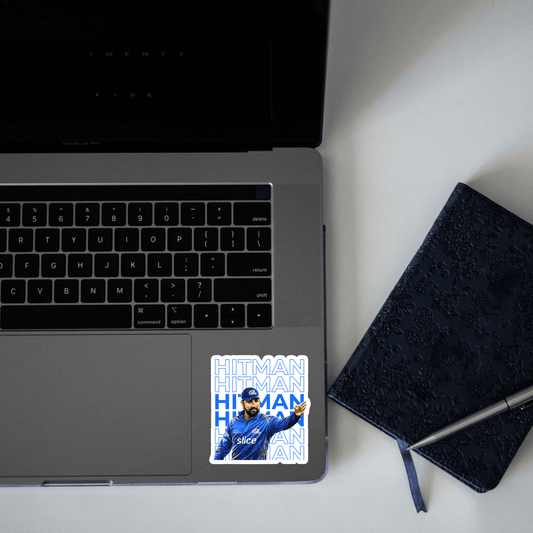 Hitman Rohit Sharma Sticker - sticckiz.com