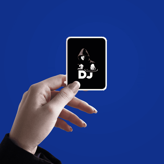 DJ v2 Sticker - sticckiz.com