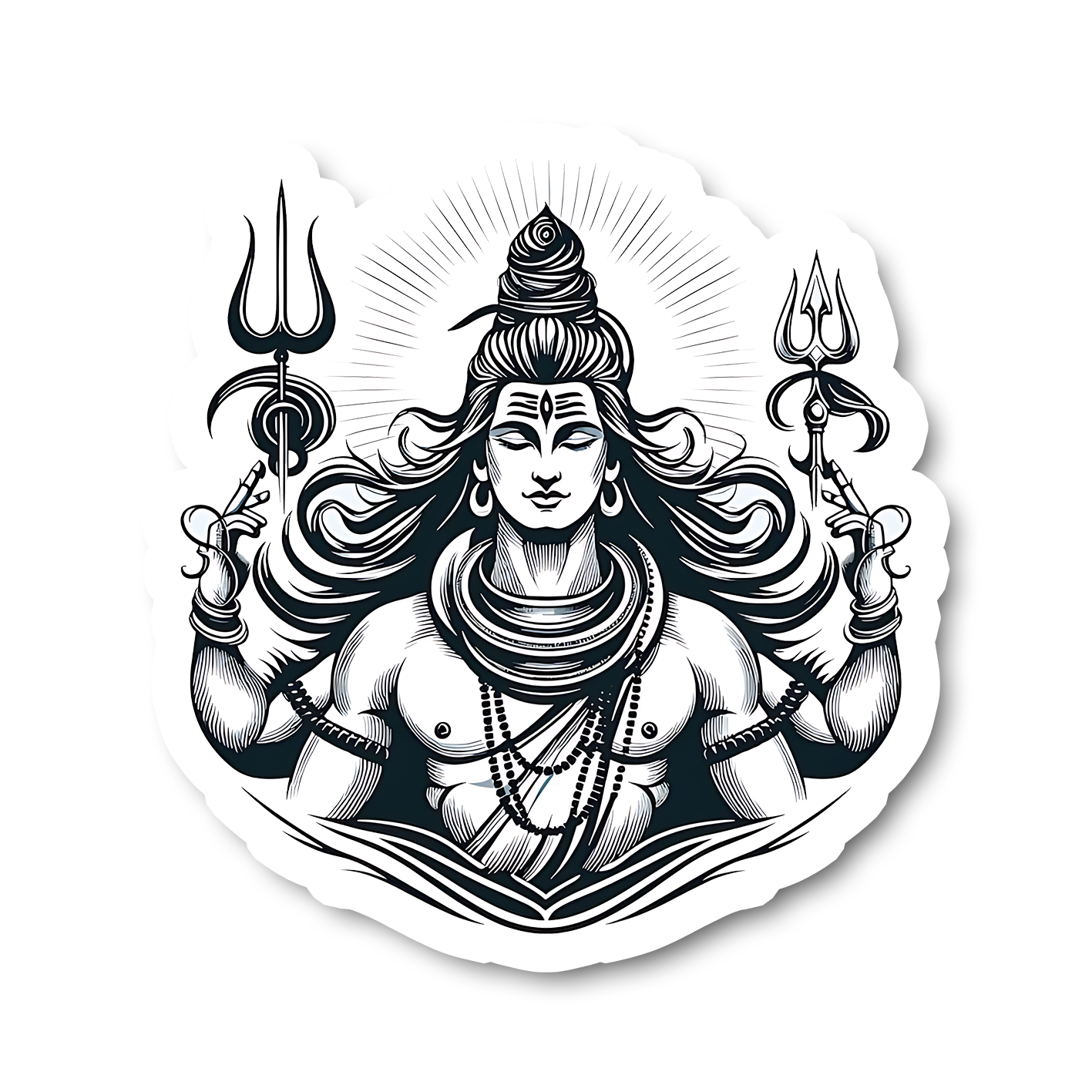 Lord Shiva Bumper Sticker