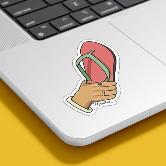 Chappal Sticker - sticckiz.com