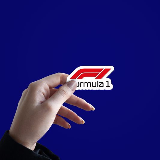 F 1 Sticker