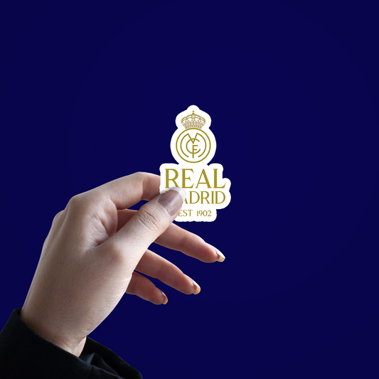 Real Madrid EST 1902 Sticker