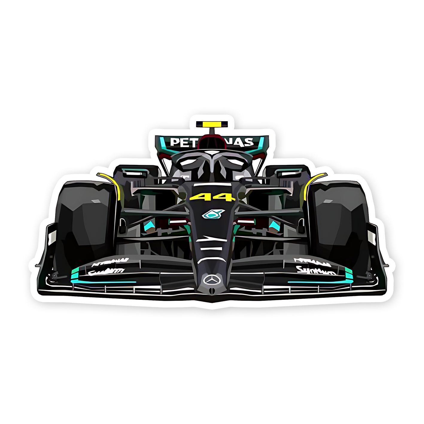 Racing car Sticker