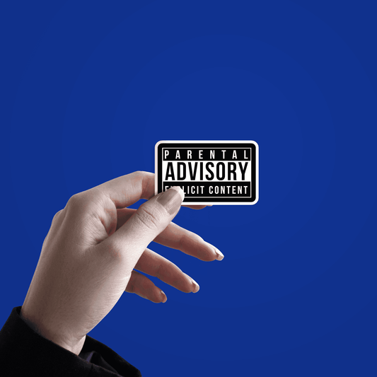 Parental advisory Sticker - sticckiz.com