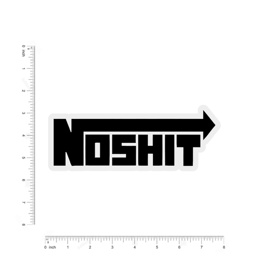 Noshit bumper - sticckiz.com