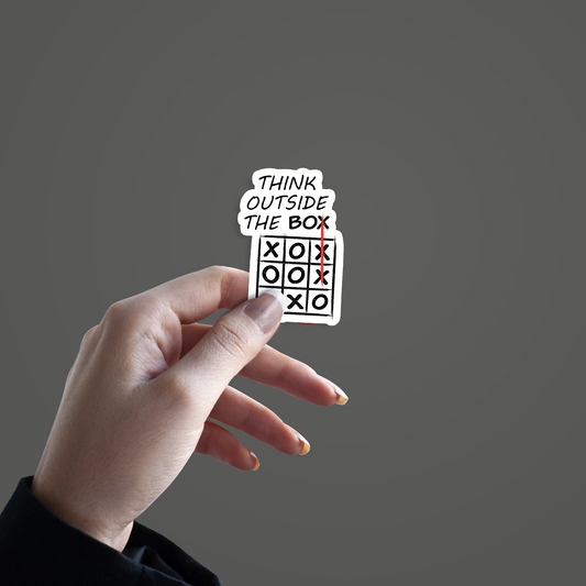 Think Outside The Box V2 Sticker