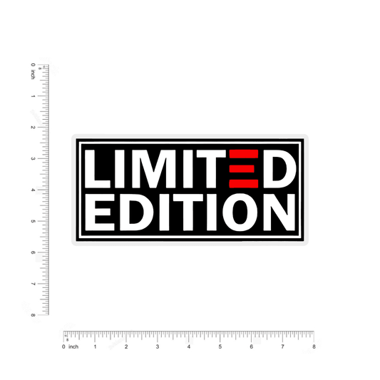 Limited Edition Bumper Sticker - sticckiz.com