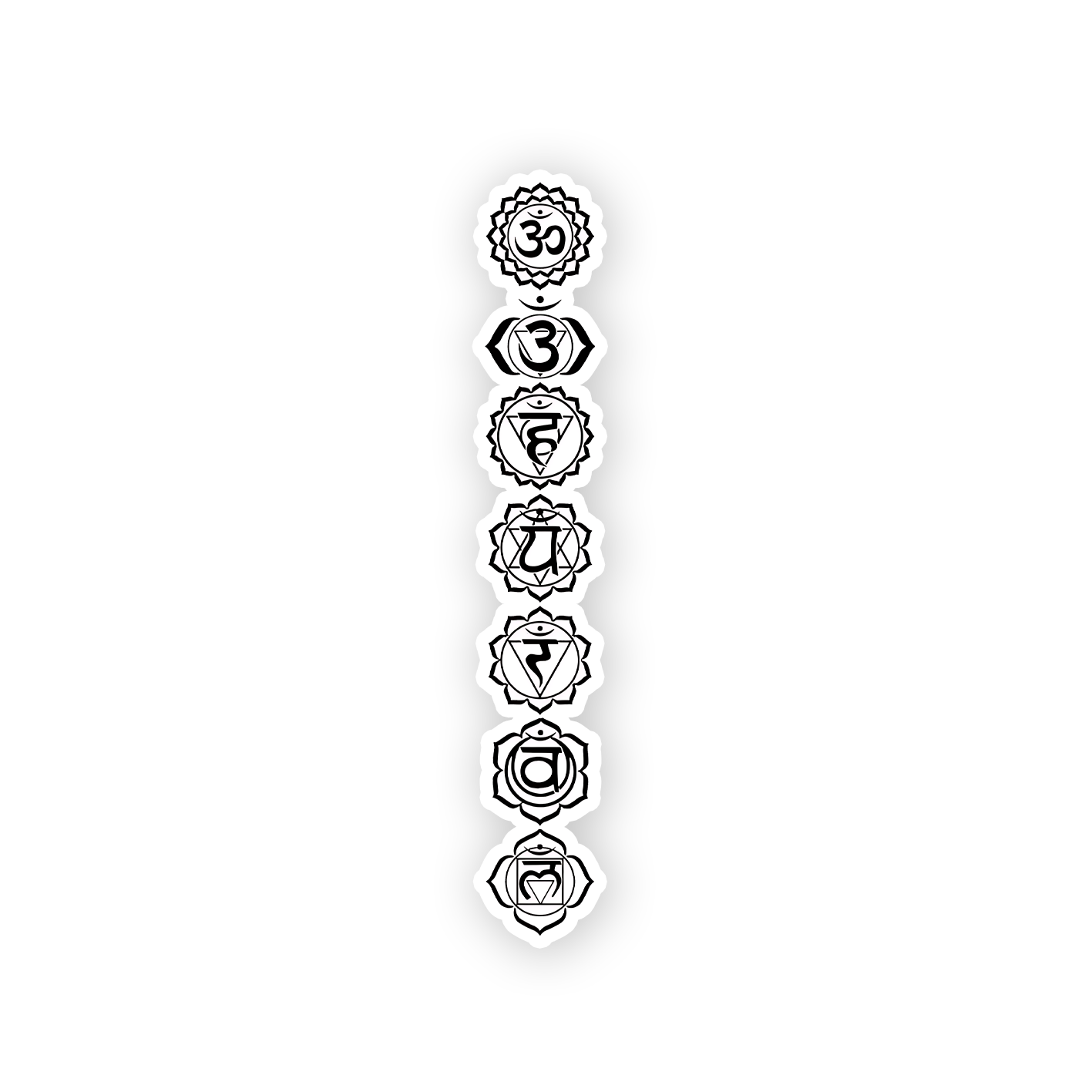 Indian religions Signs Sticker