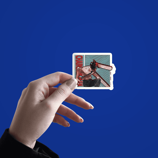 Chainsaw man v5 sticker - sticckiz.com
