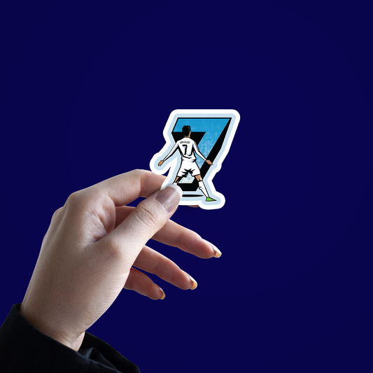 Ronaldo 7 supremacy Sticker