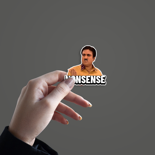 "nonsense" Dialogue from Jethalal Sticker