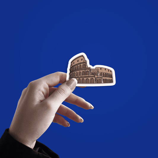 The Colosseum Sticker - sticckiz.com