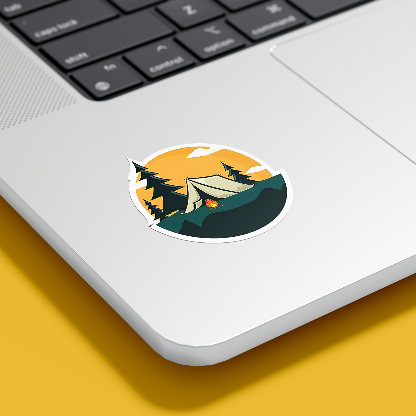 Camping Animated Sticker