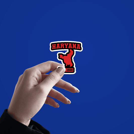 Haryana Map Sticker - sticckiz.com