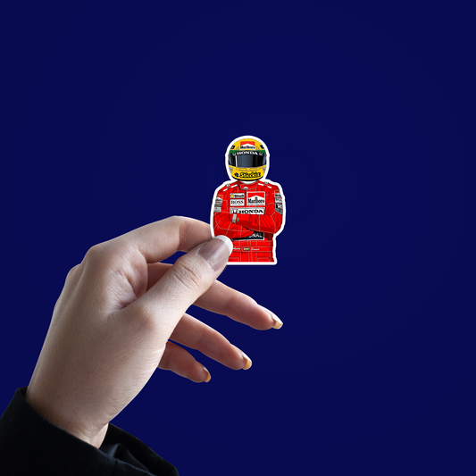 . Ayrtonn Senna Standard Sticker
