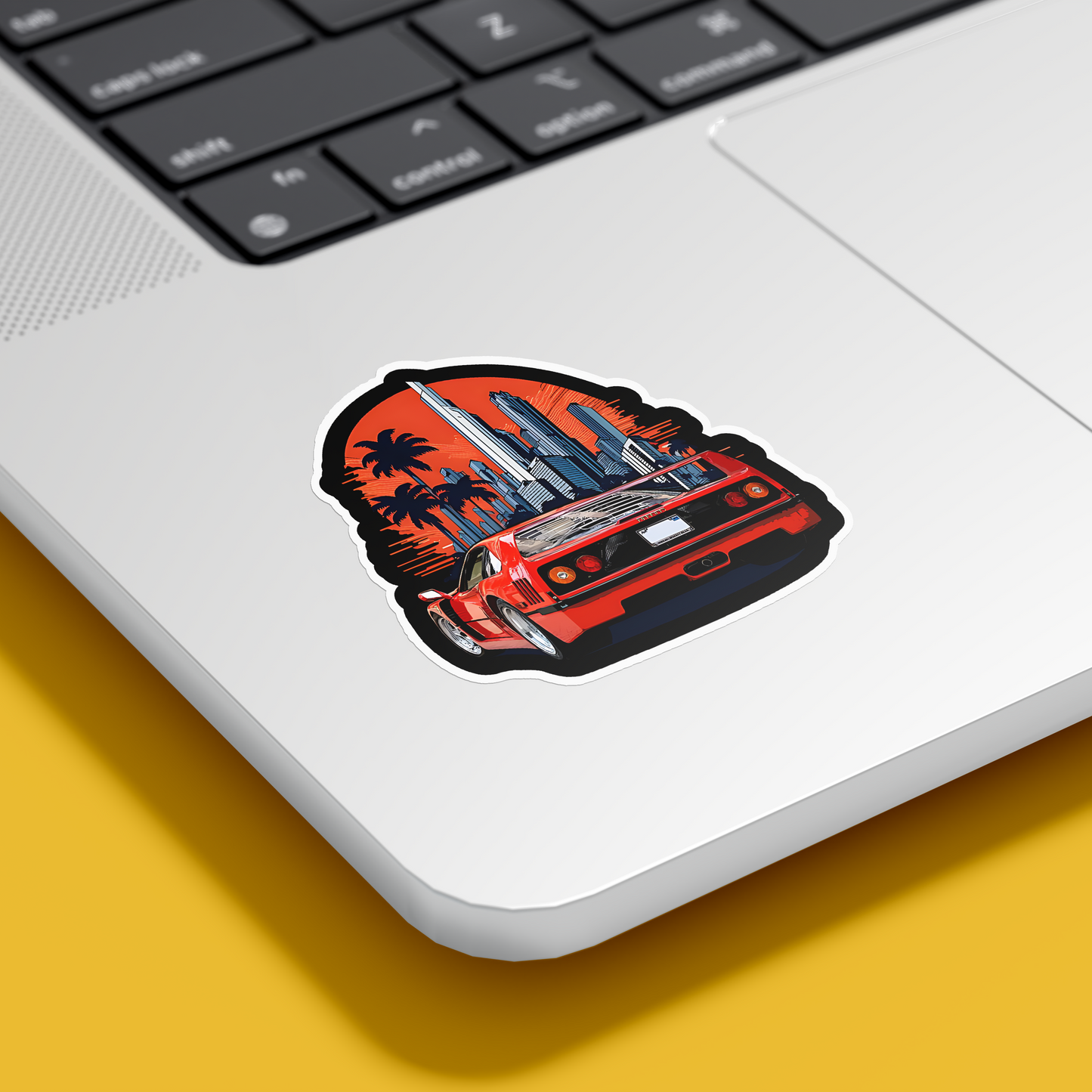 Ferrari F40 Car Sticker
