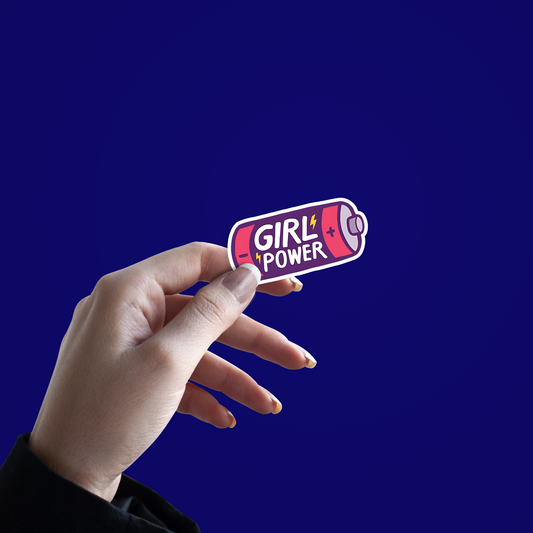 Girl power Sticker