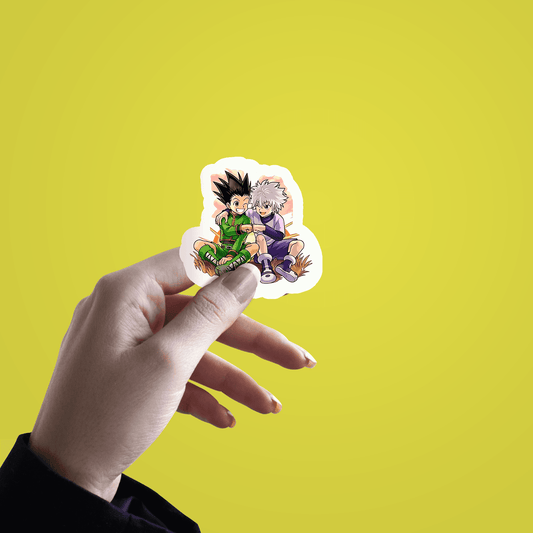 Killua Zodyck & Gon Freecss Friendship sticker - sticckiz.com