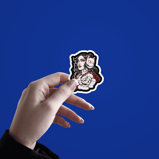 Geisha Beauty Magnet sticker - sticckiz.com