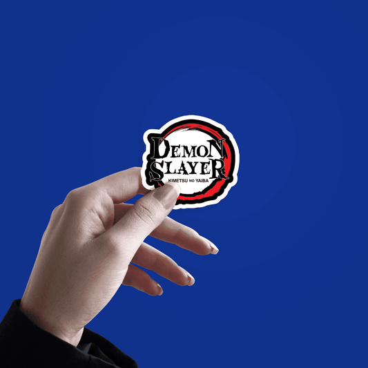 Demon Slayer Logo Sticker - sticckiz.com