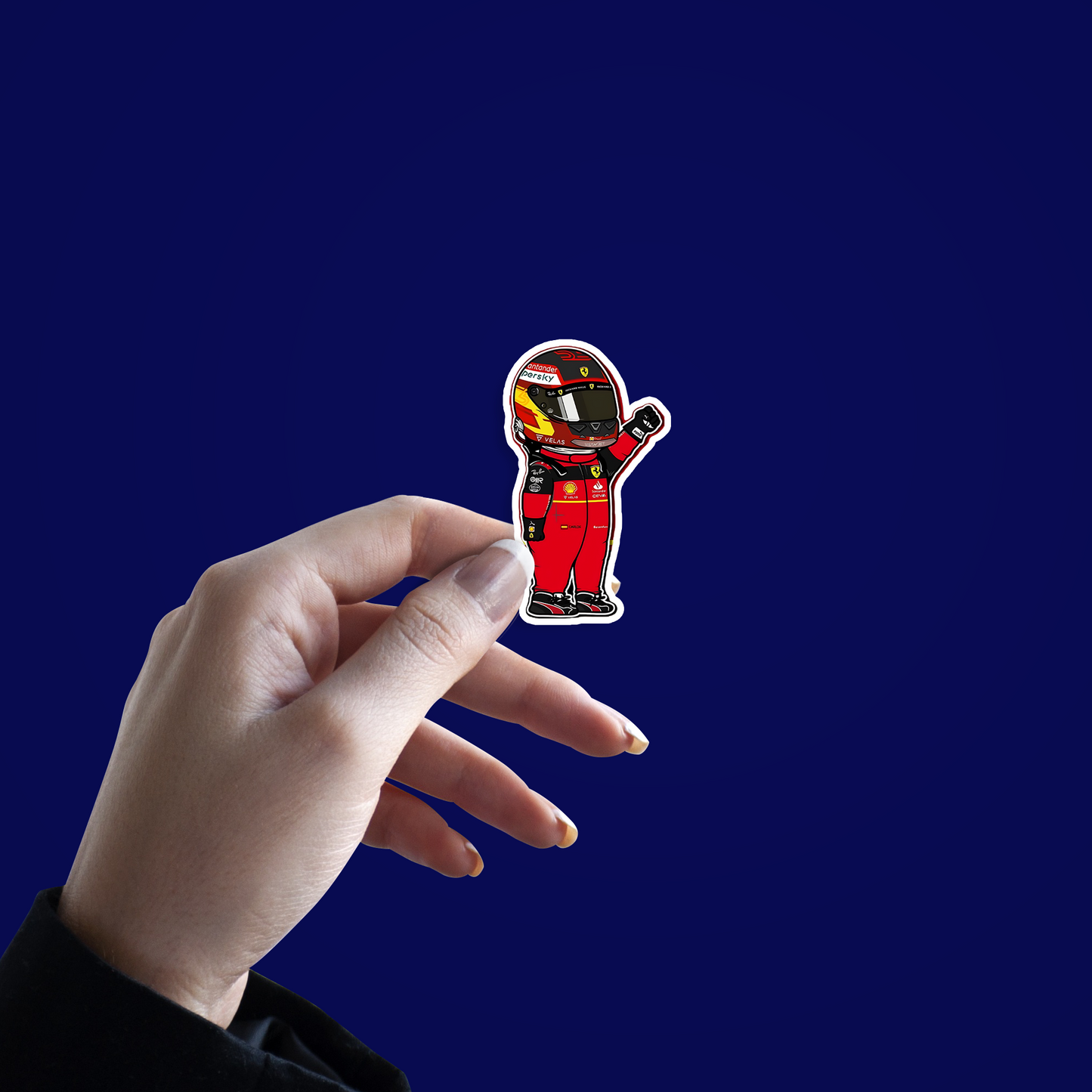Formula 1 driver Sticker