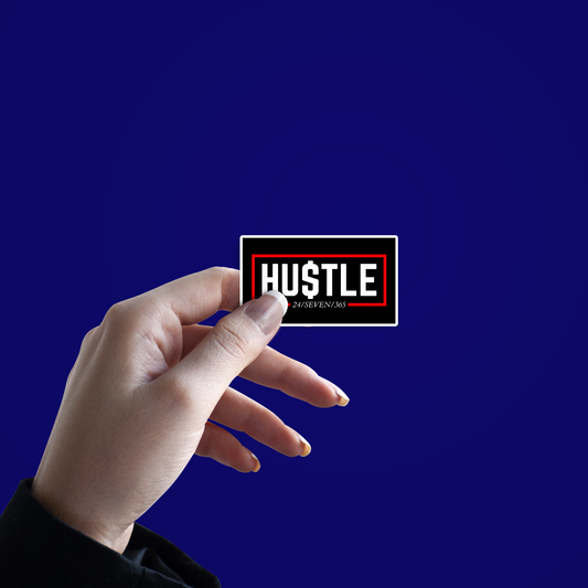 Hustle Mode on Sticker