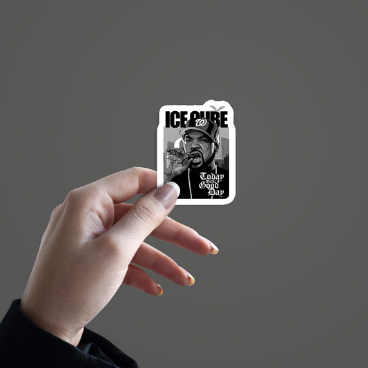 Ice cube Singer Sticker