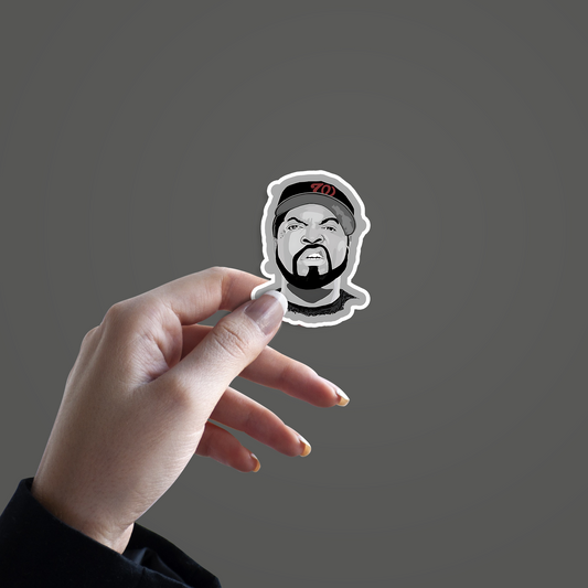 Ice Cube Rapper Sticker