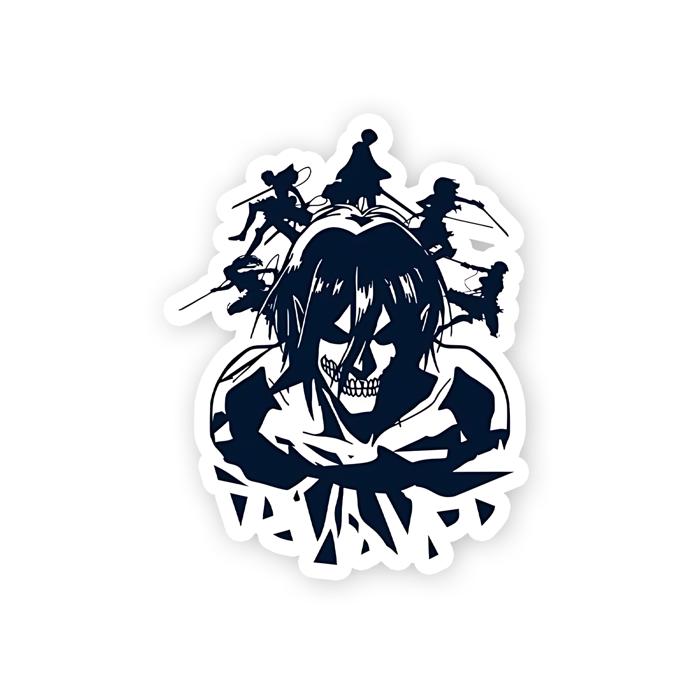 Attack on titan new Sticker
