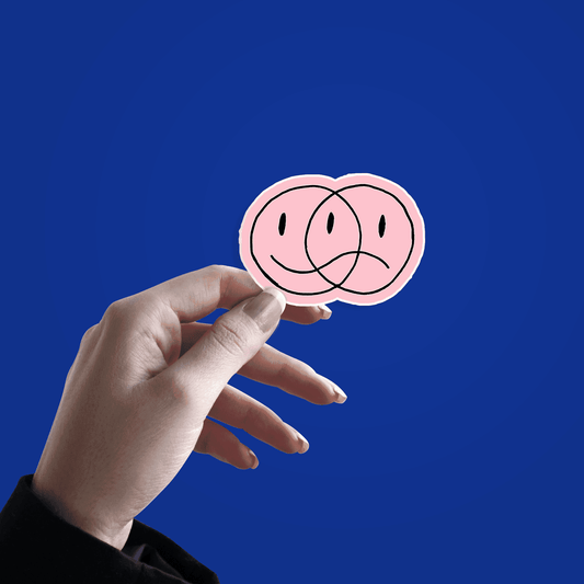 Seasaw two Smiley Sticker - sticckiz.com