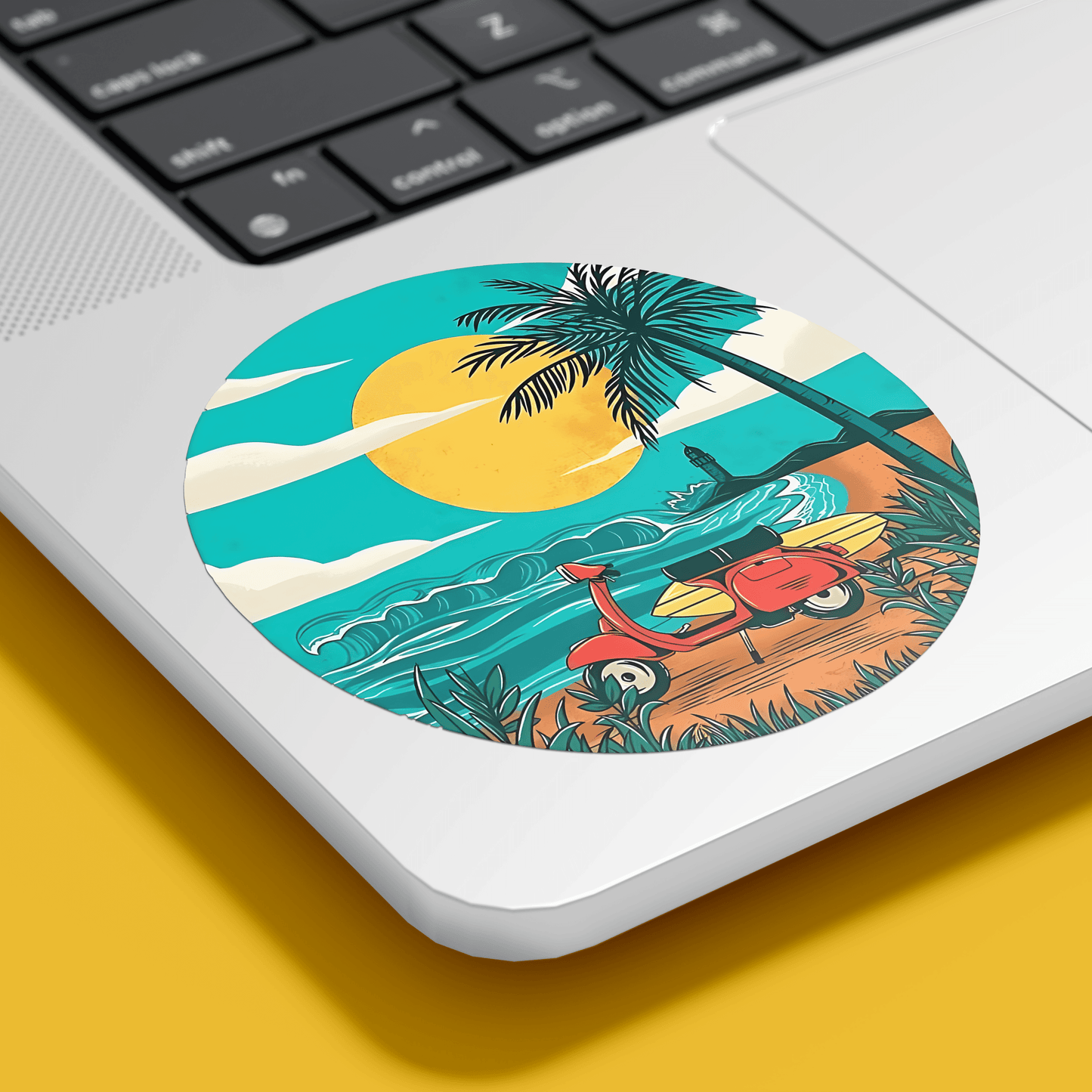 Vintage Island Sticker - sticckiz.com