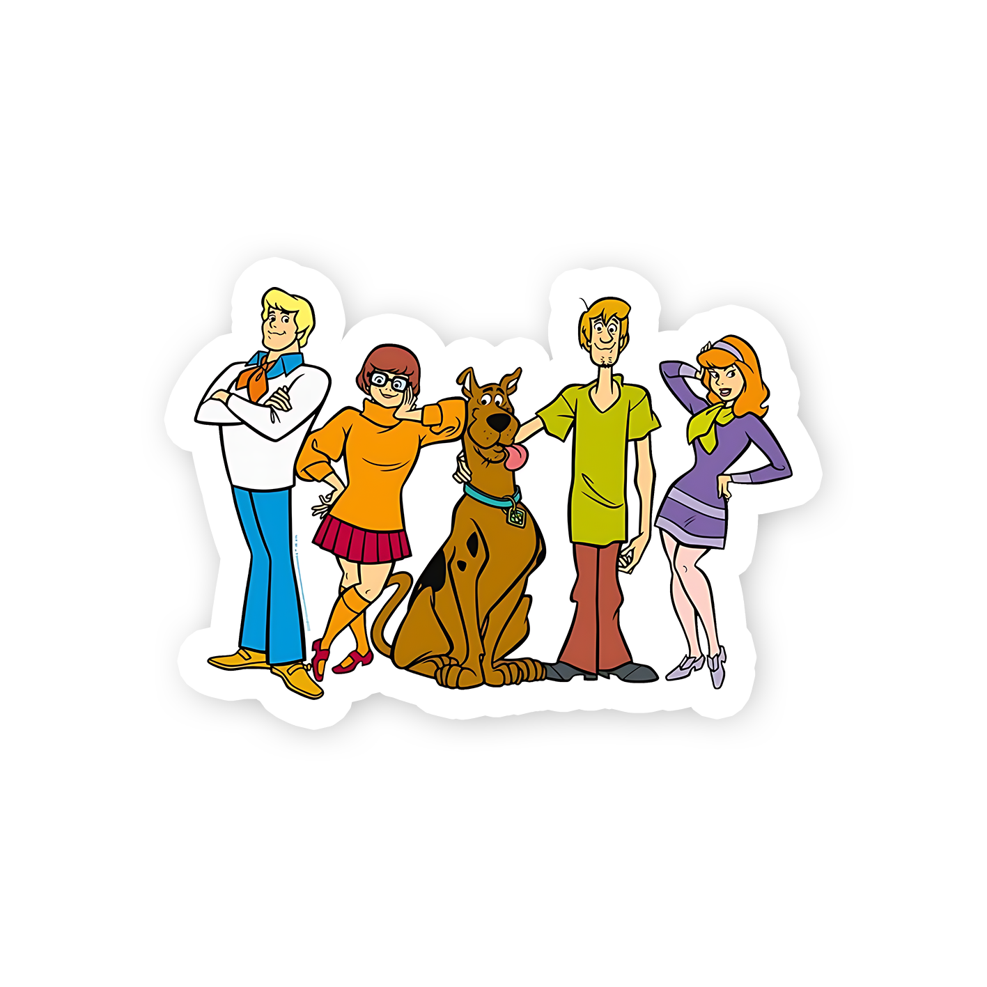 Scooby - Doo family Sticker