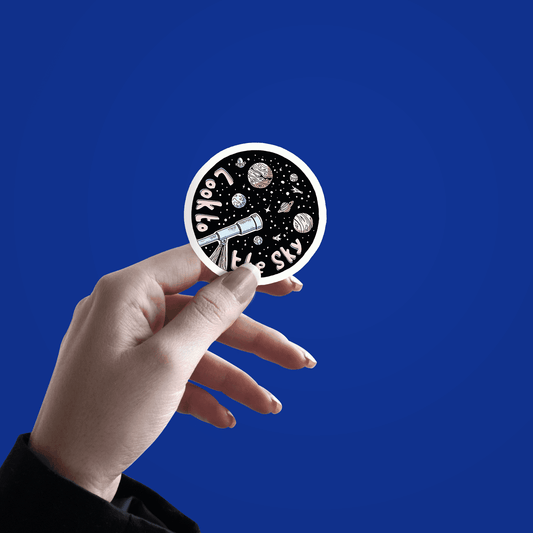 look the sky sticker - sticckiz.com
