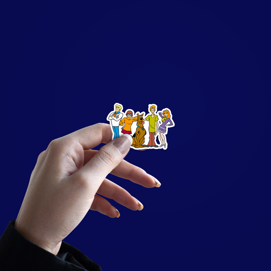 Scooby - Doo family Sticker