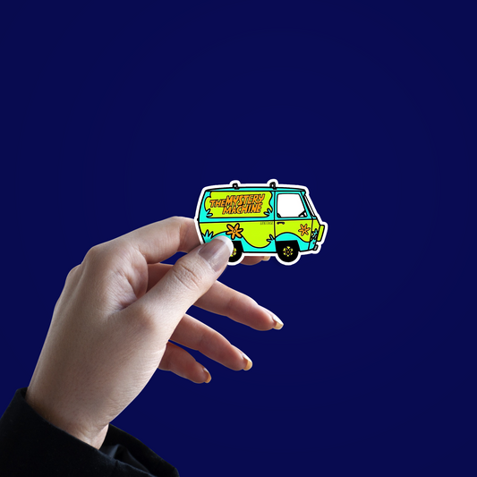 The Mystry Machine Van Sticker