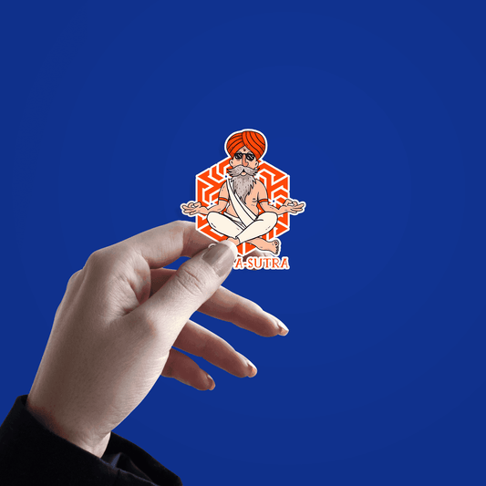 Calm-a-sutra Sticker - sticckiz.com